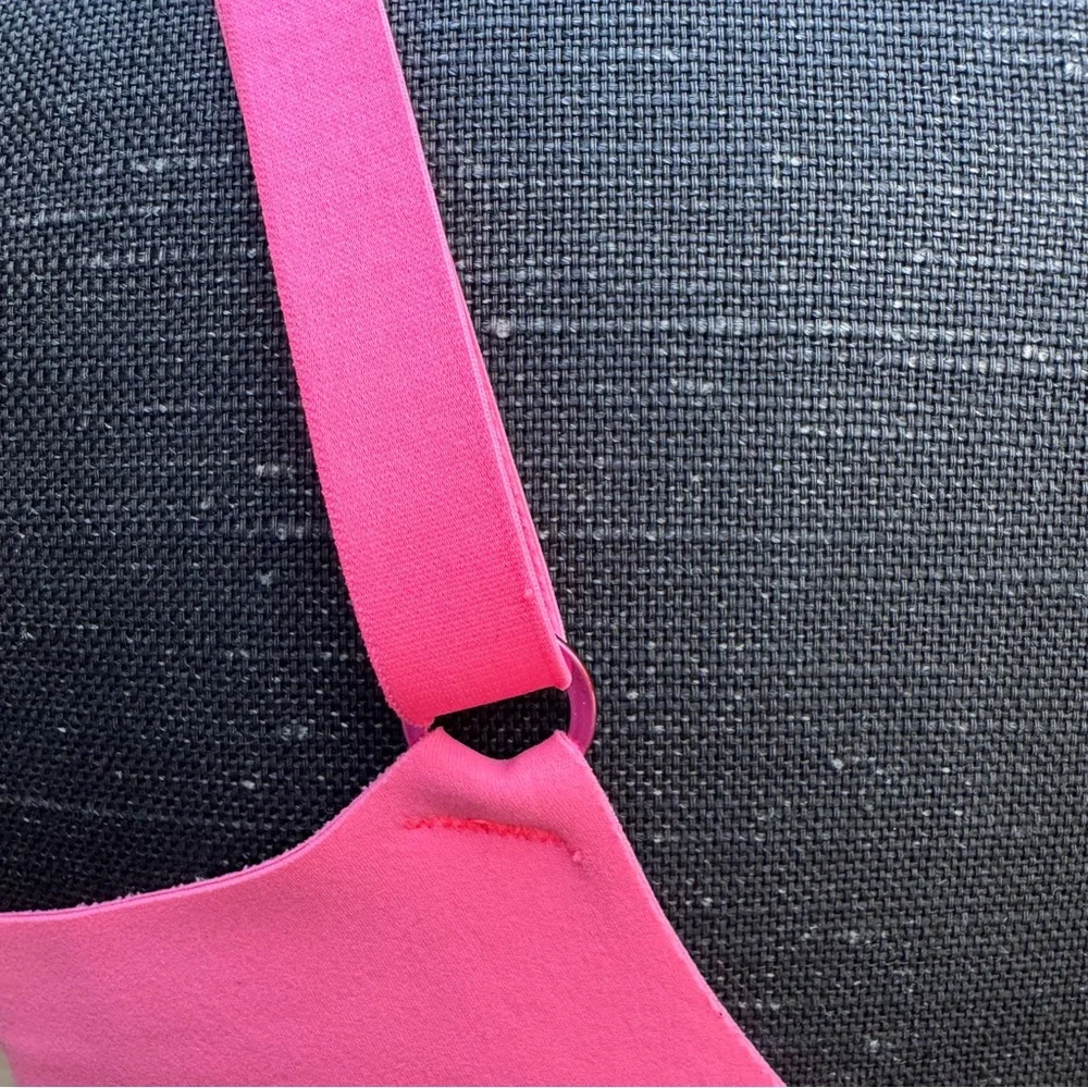 Aerie Smoothez Bra Size XXL Hot Pink Wireless No Padding Unlined Stretchy - Picture 5 of 6